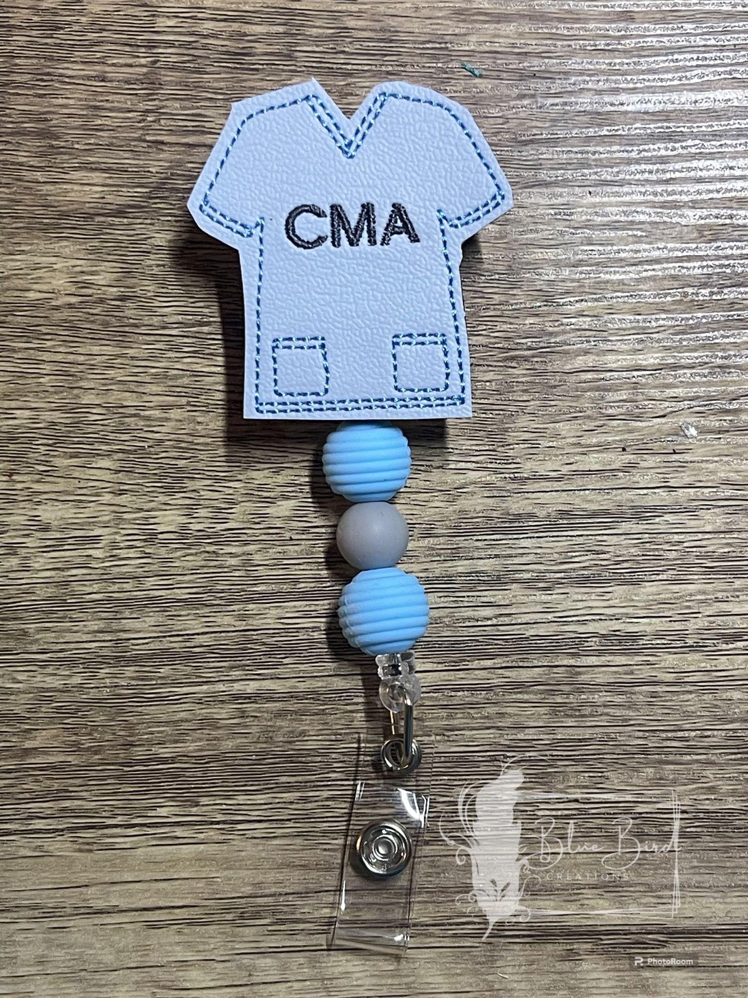 Certified Medical Assistant Retractable Badge Reel – Lil Blue Bird Creations