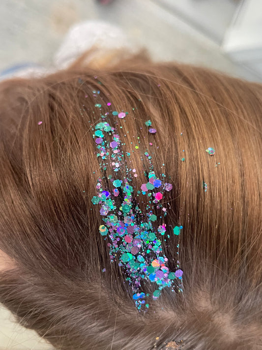 Glitter Hair Gel - Galaxy