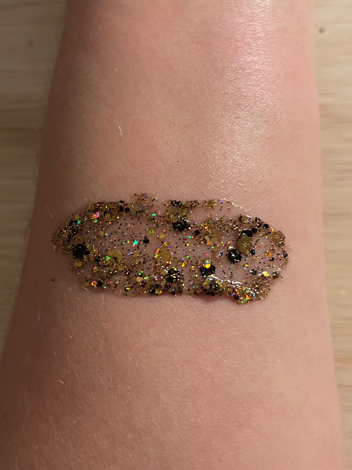 Glitter Hair Gel - Pumpkin Spice